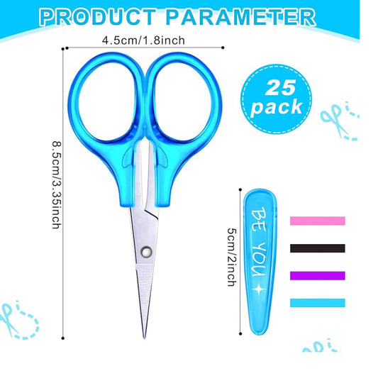 Small Tip Scissors with Protective Sleeve