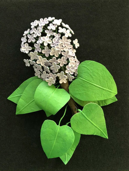 Handmade Paper Quilled Quilling Lilac Branch